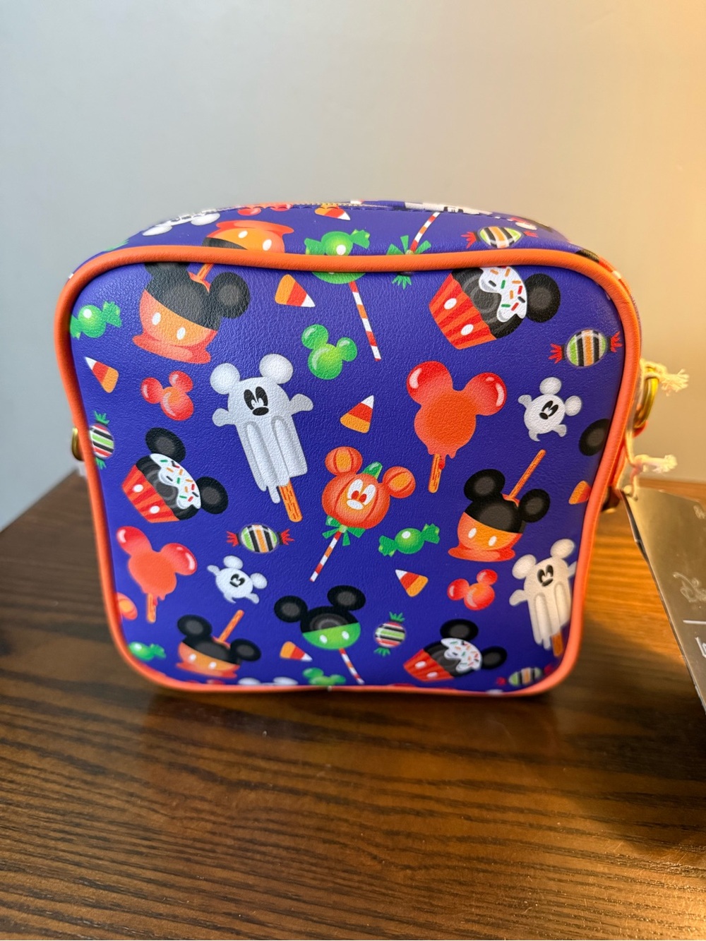 Loungefly Disney Mickey Mouse Halloween Treats Crossbody Bag - Picture 3 of 7